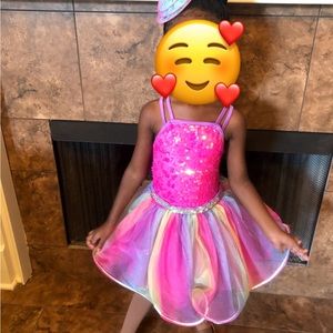 Small Child Size 4/5 Ballerina Costume Worn Once